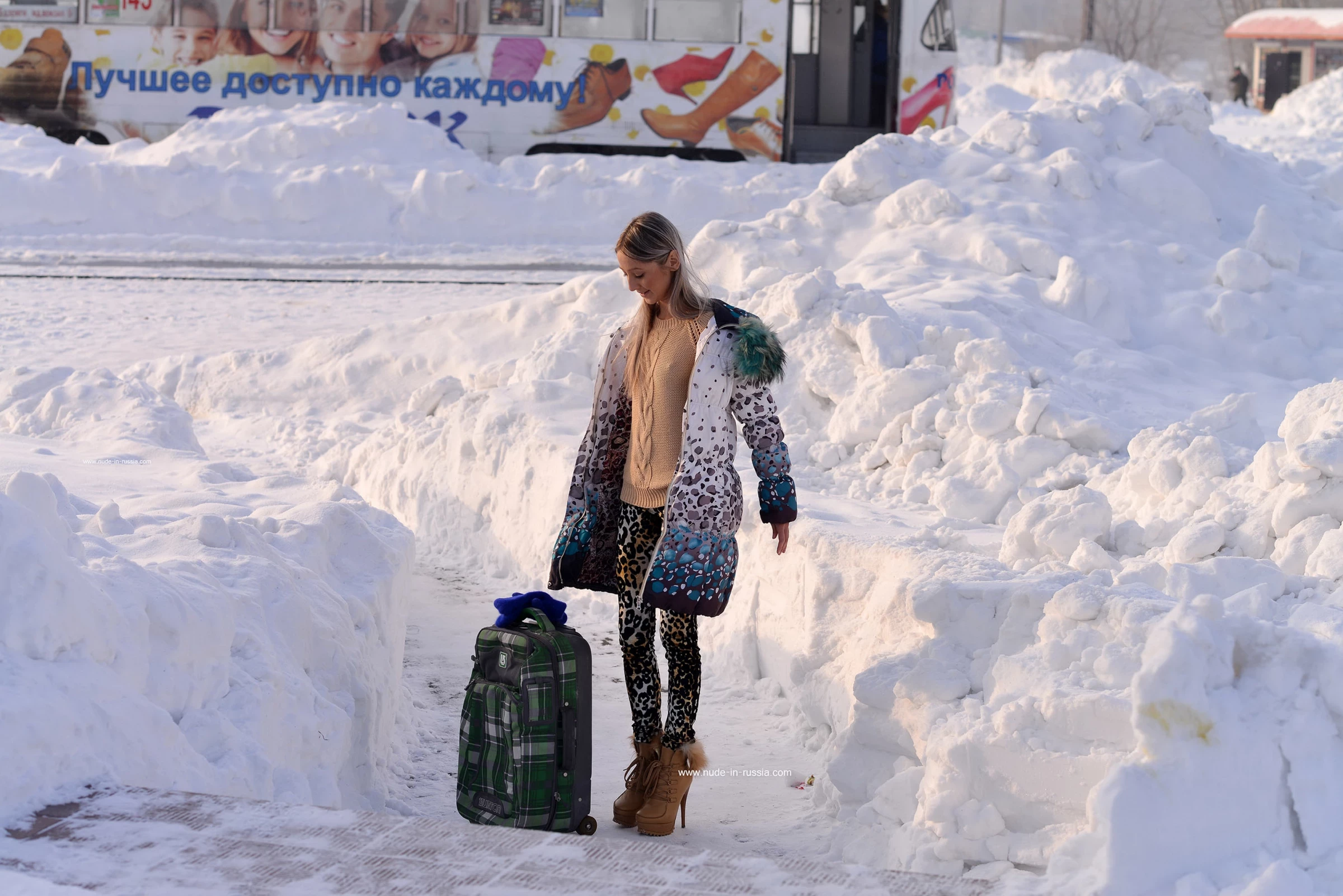 NudeInRussia Maria 8523Km Of The Trans Siberian Railway [153P]