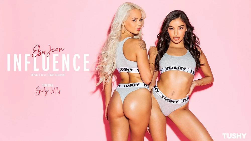 [Tushy] Elsa Jean, Emily Willis - Influence Encore