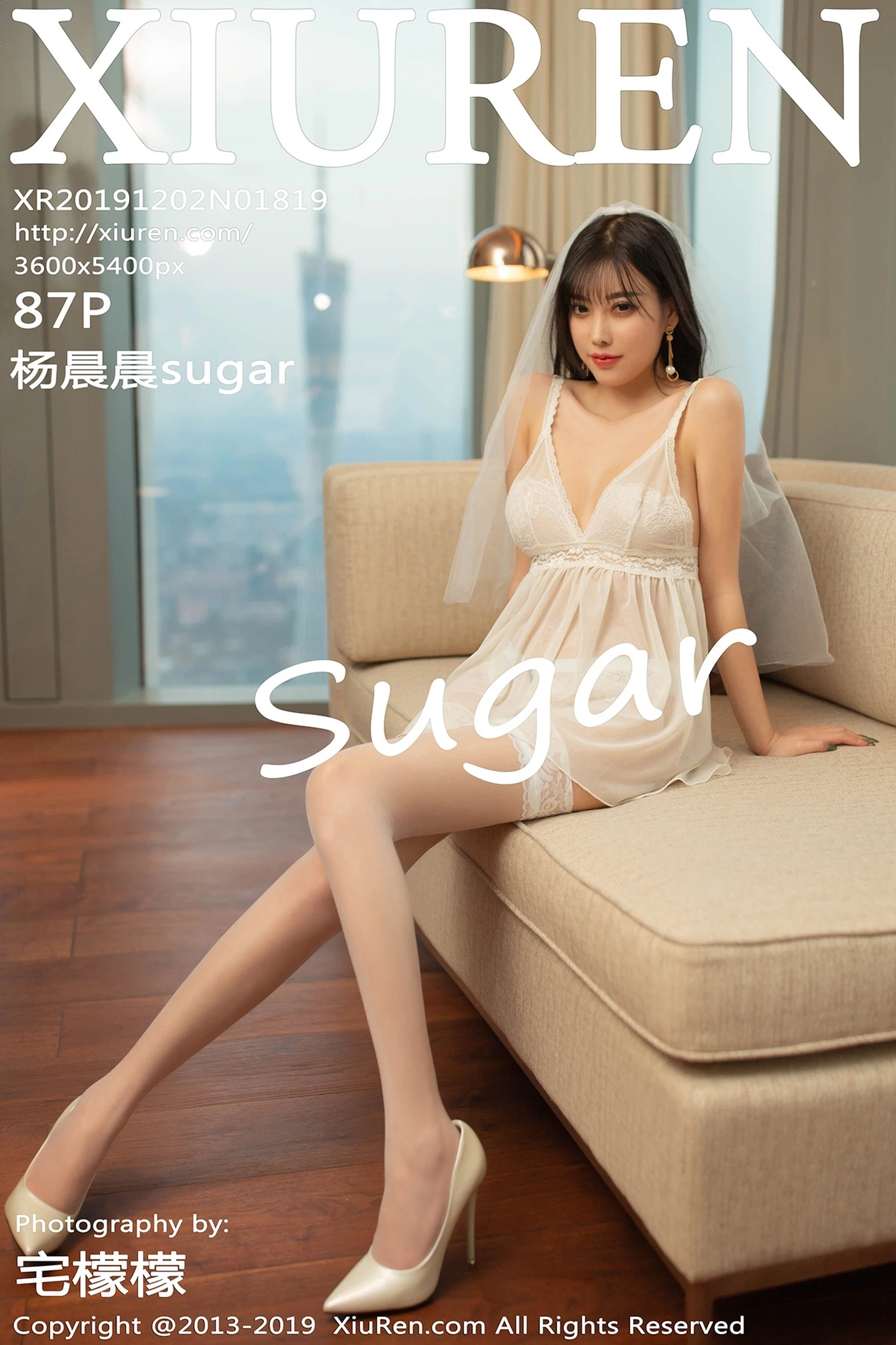 [Xiuren秀人网系列]2019.12.02 No.1819 杨晨晨sugar性感写真[88P]