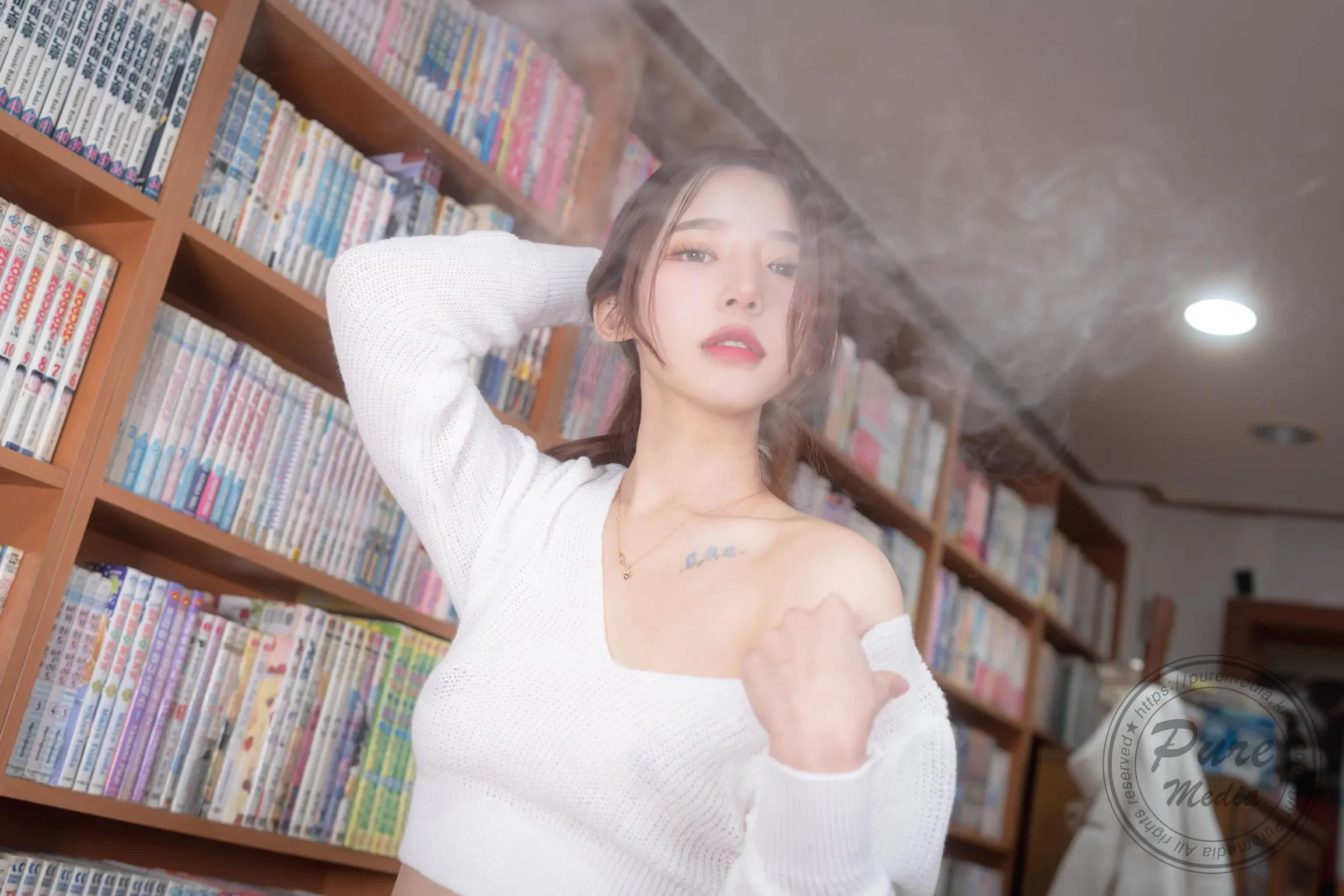 Pure Media Vol.273： Yeha [예하] – Dreaming With Library Girl [201 photos]