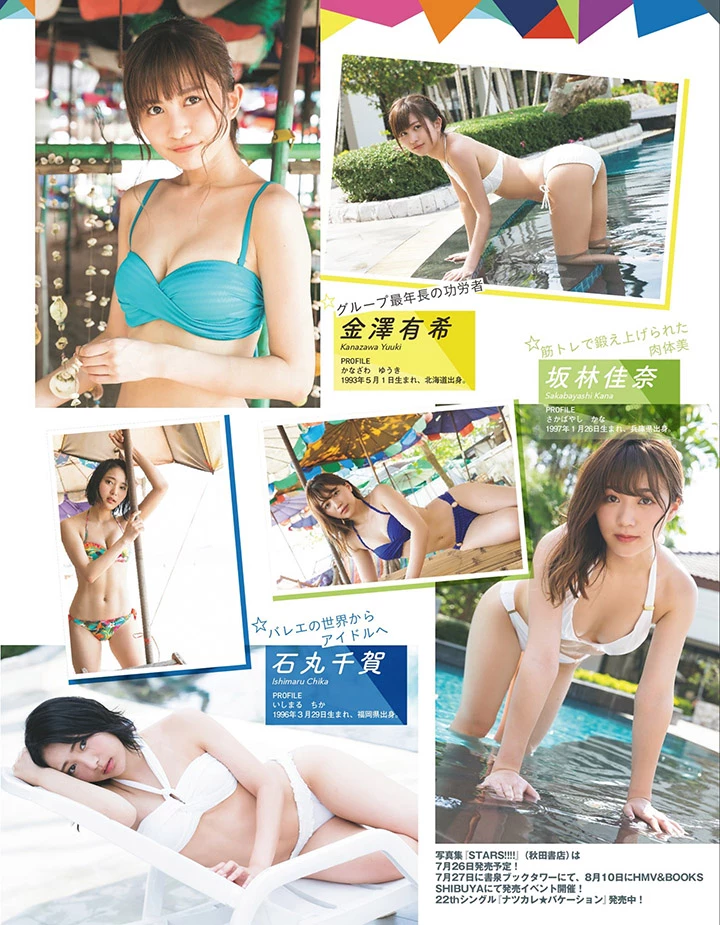 2019年7月23日 [写真]SUPER☆GiRLS改组后全力出击11名成员齐心拍性感写真争人气 [39P,片]