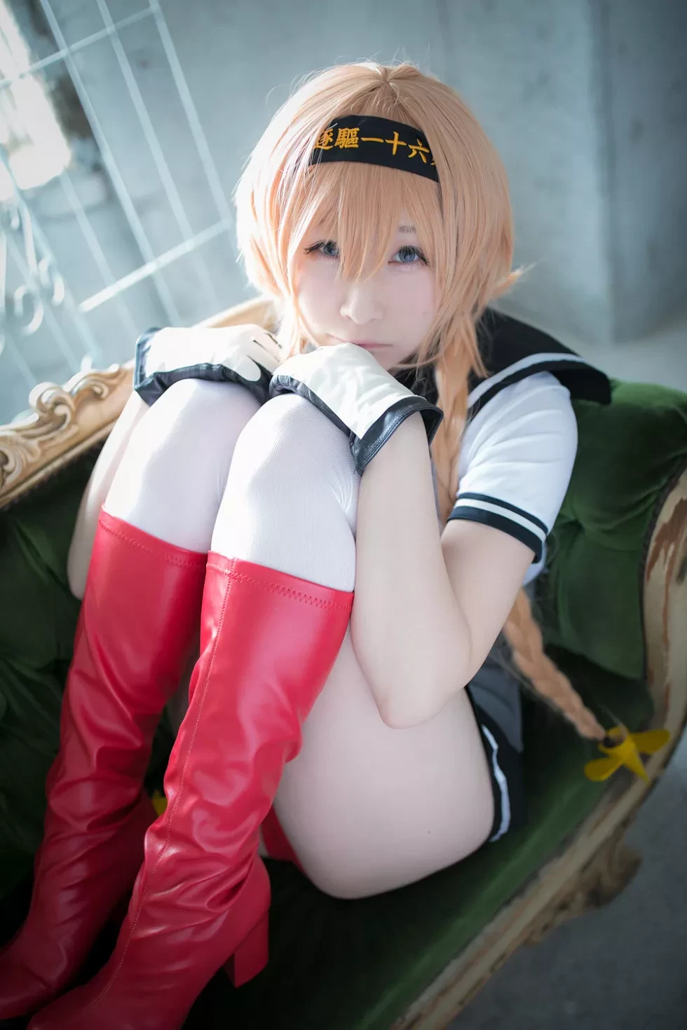 [Cosplay精选]COS正片《Suite2》图集红色内裤系列 黑色紧身衣诱惑写真330P