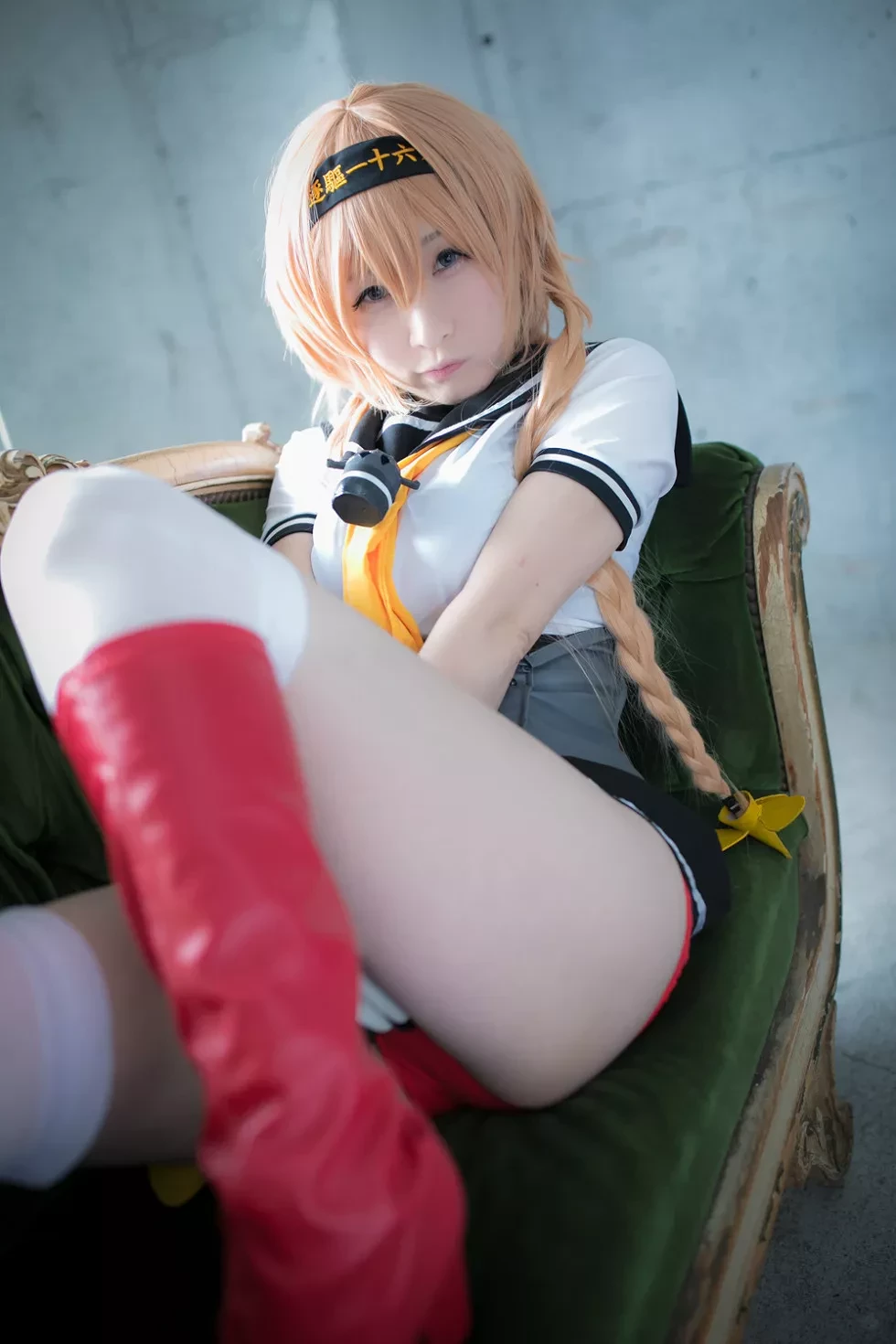 [Cosplay精选]COS正片《Suite2》图集红色内裤系列 黑色紧身衣诱惑写真330P