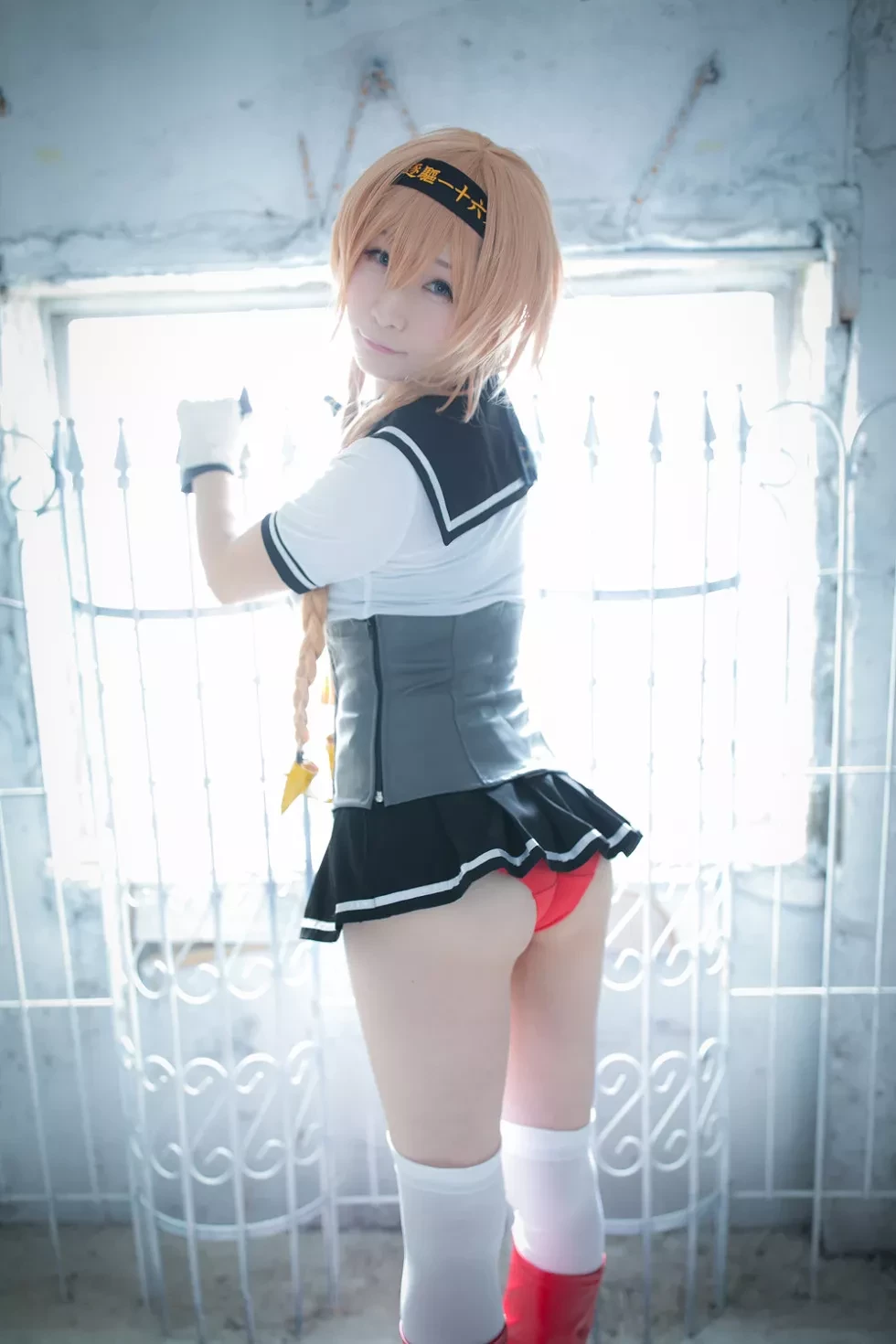 [Cosplay精选]COS正片《Suite2》图集红色内裤系列 黑色紧身衣诱惑写真330P