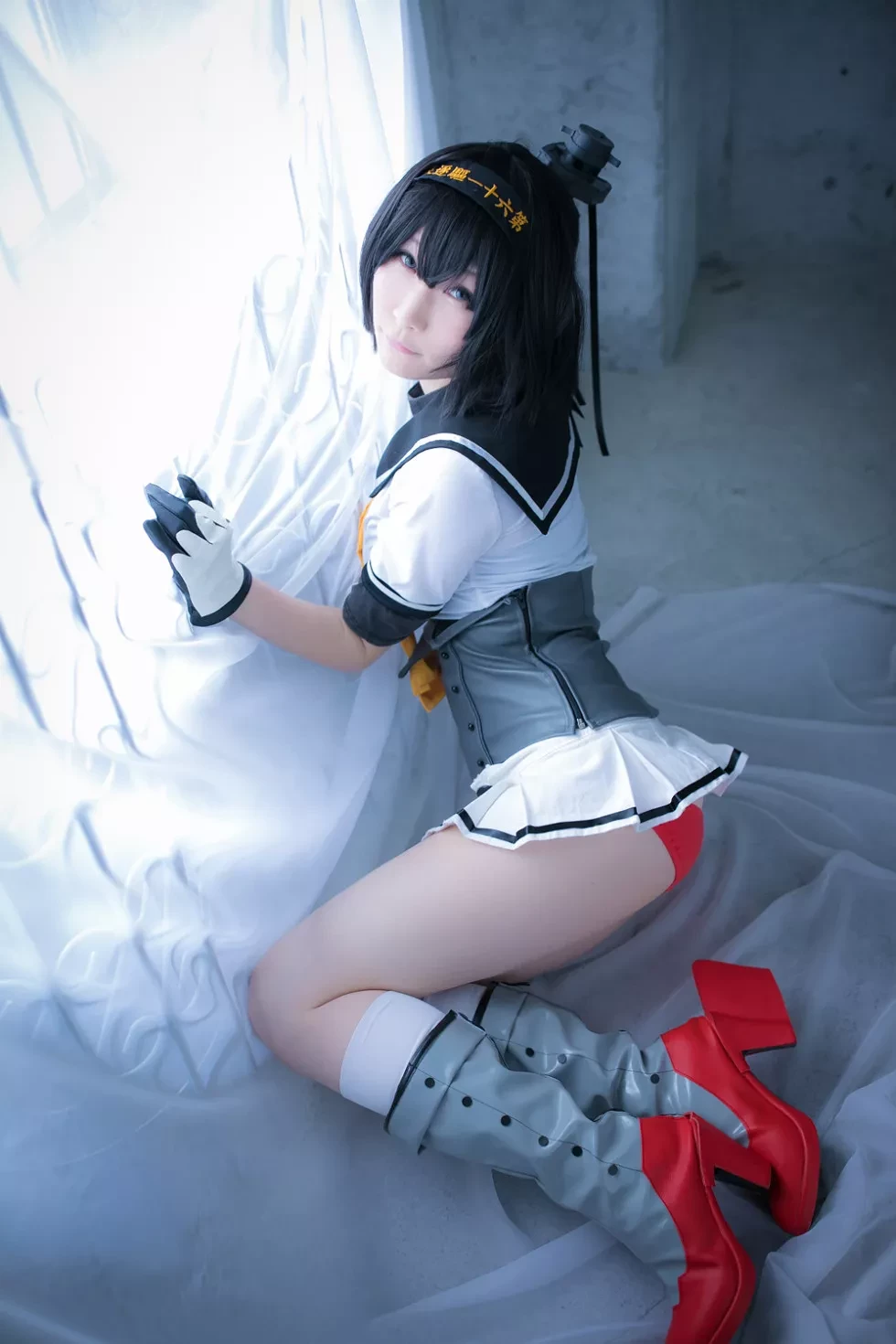 [Cosplay精选]COS正片《Suite2》图集红色内裤系列 黑色紧身衣诱惑写真330P