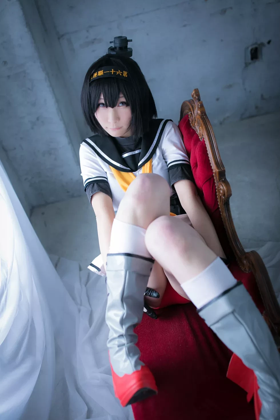 [Cosplay精选]COS正片《Suite2》图集红色内裤系列 黑色紧身衣诱惑写真330P