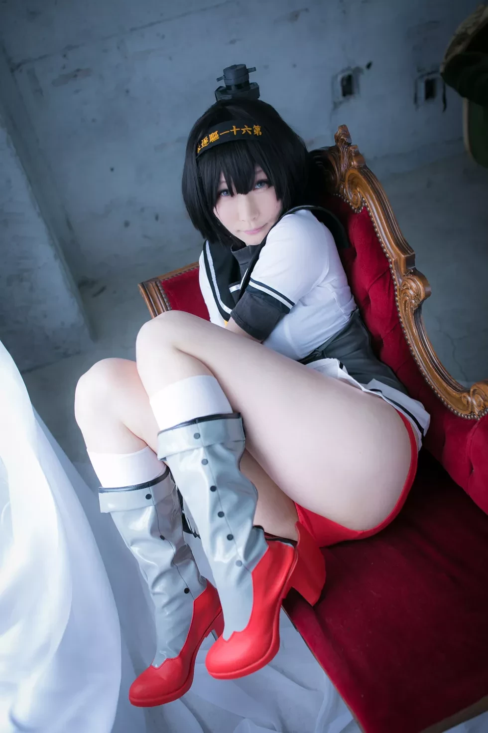 [Cosplay精选]COS正片《Suite2》图集红色内裤系列 黑色紧身衣诱惑写真330P