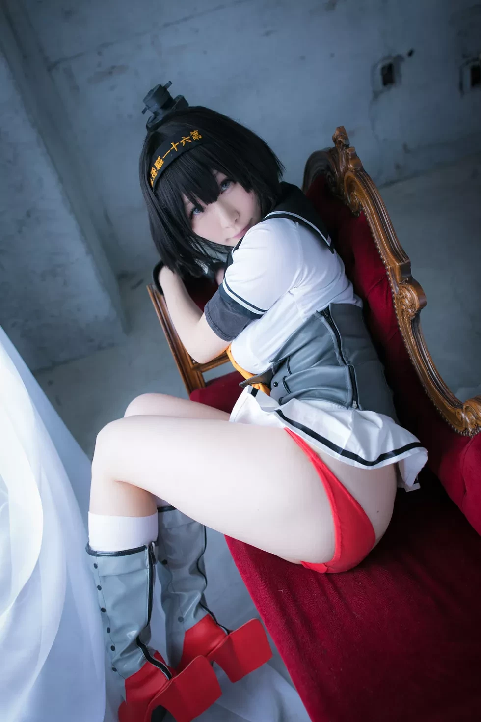 [Cosplay精选]COS正片《Suite2》图集红色内裤系列 黑色紧身衣诱惑写真330P