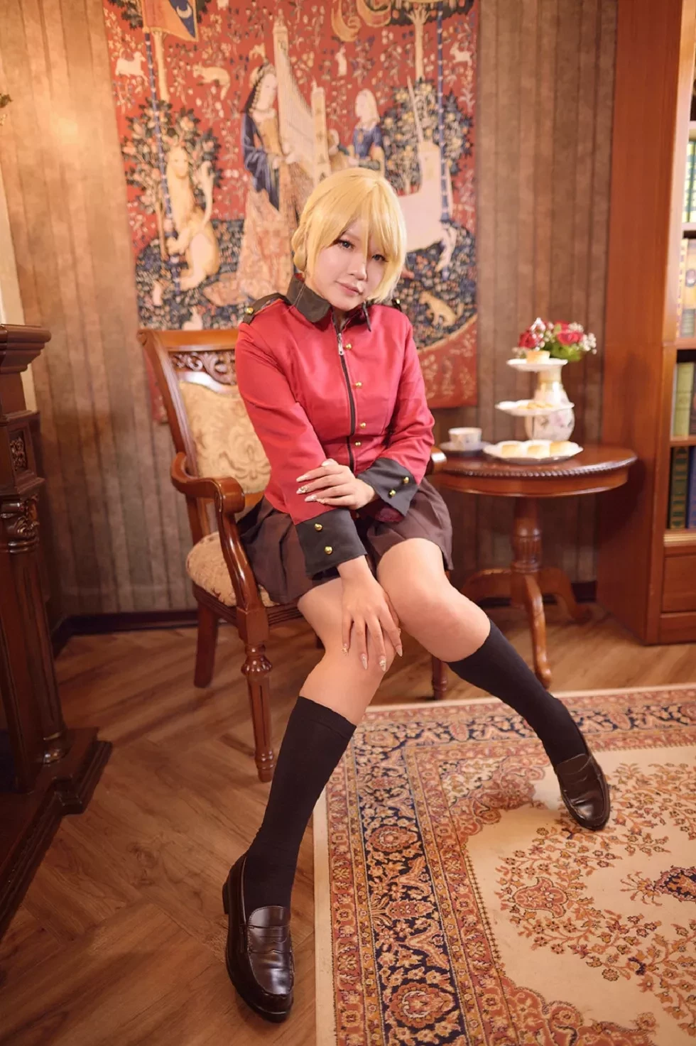 [Cosplay精选]Cosplay正片《午茶风光》图集性感妹子写真334P