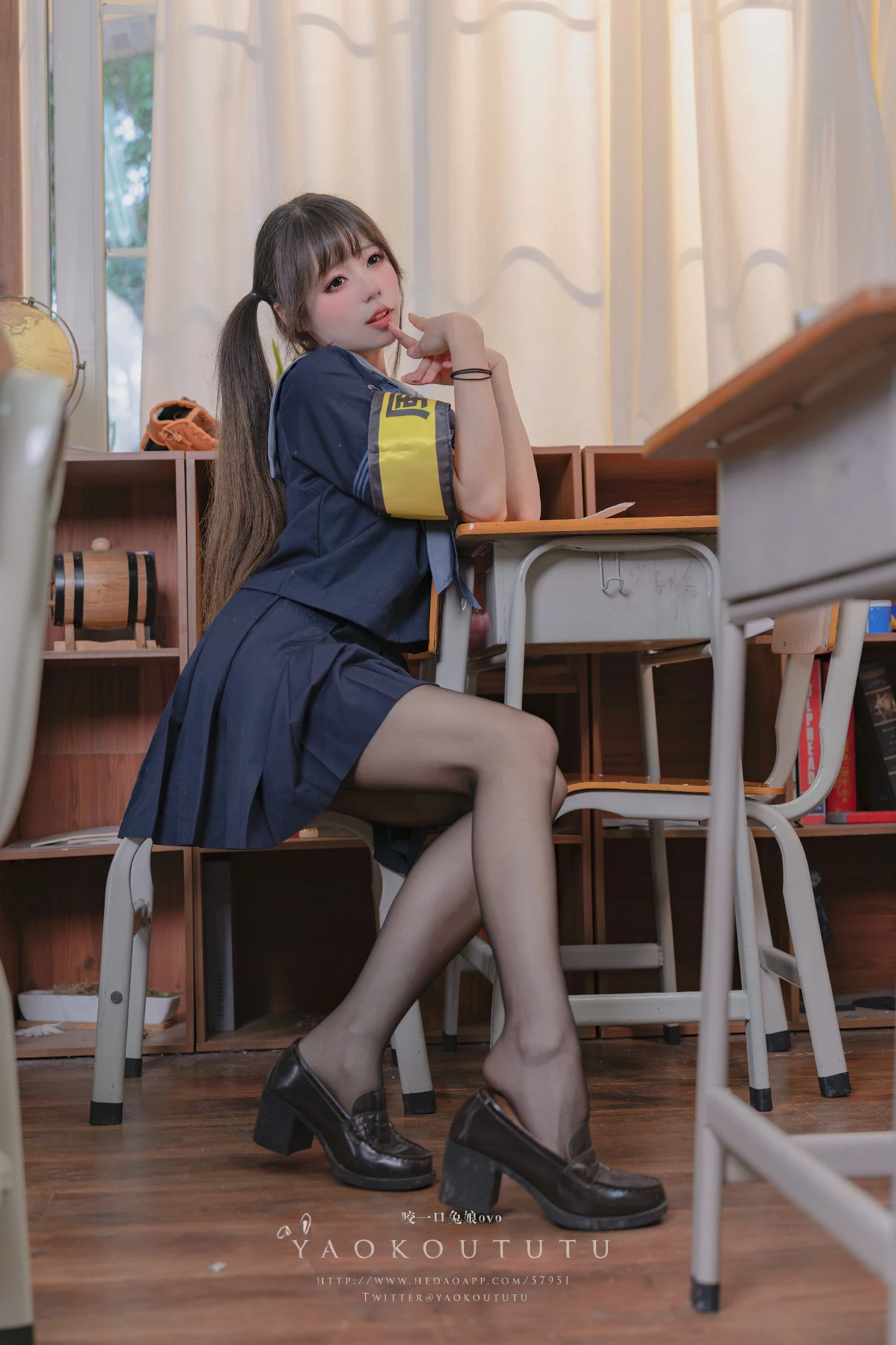 Coser@黏黏团子兔 - ‘学生会长竞选中’脸红的思春期 [55P]