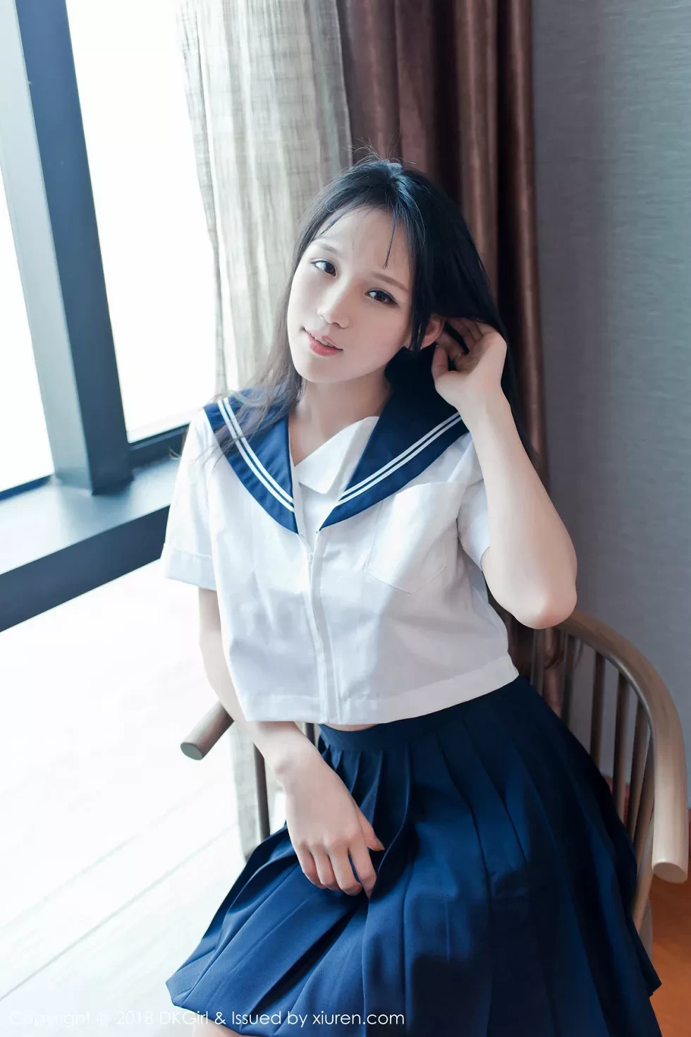 [DKGirl御女郎]Vol.063_嫩模李可可性感黑色蕾丝内衣全脱双手捧豪乳撩人诱惑写真52P