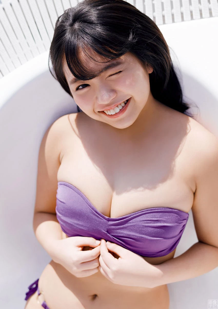 大原优乃 Fカップの愈やし系爆乳グラビア画像