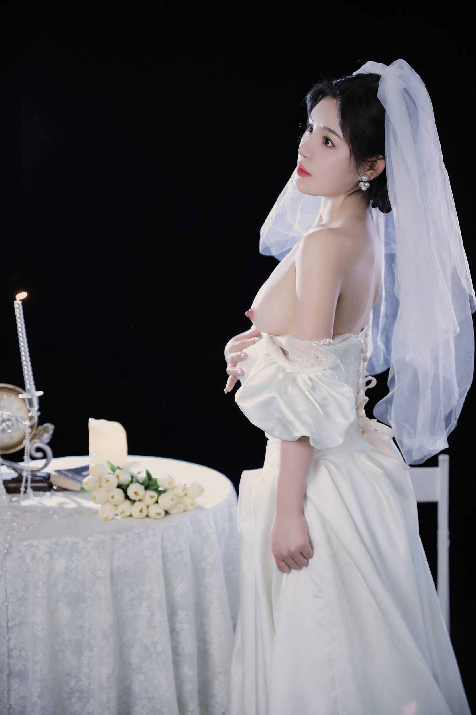 桃暖酱 - 婚纱礼服 [60P]