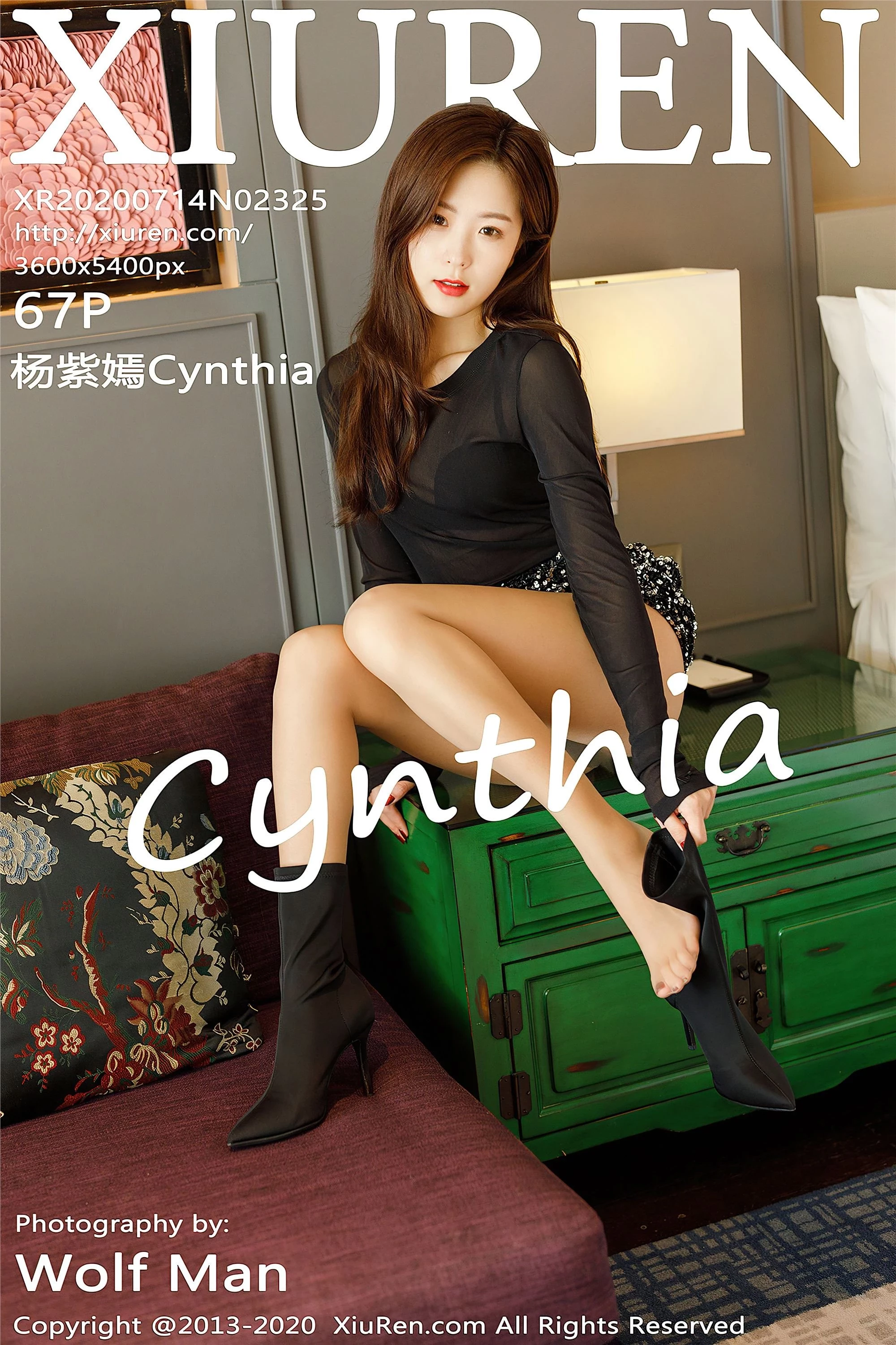 [Xiuren秀人网系列]2020.07.14 Vol.2325 杨紫嫣Cynthia 完整版无水印写真[68P]