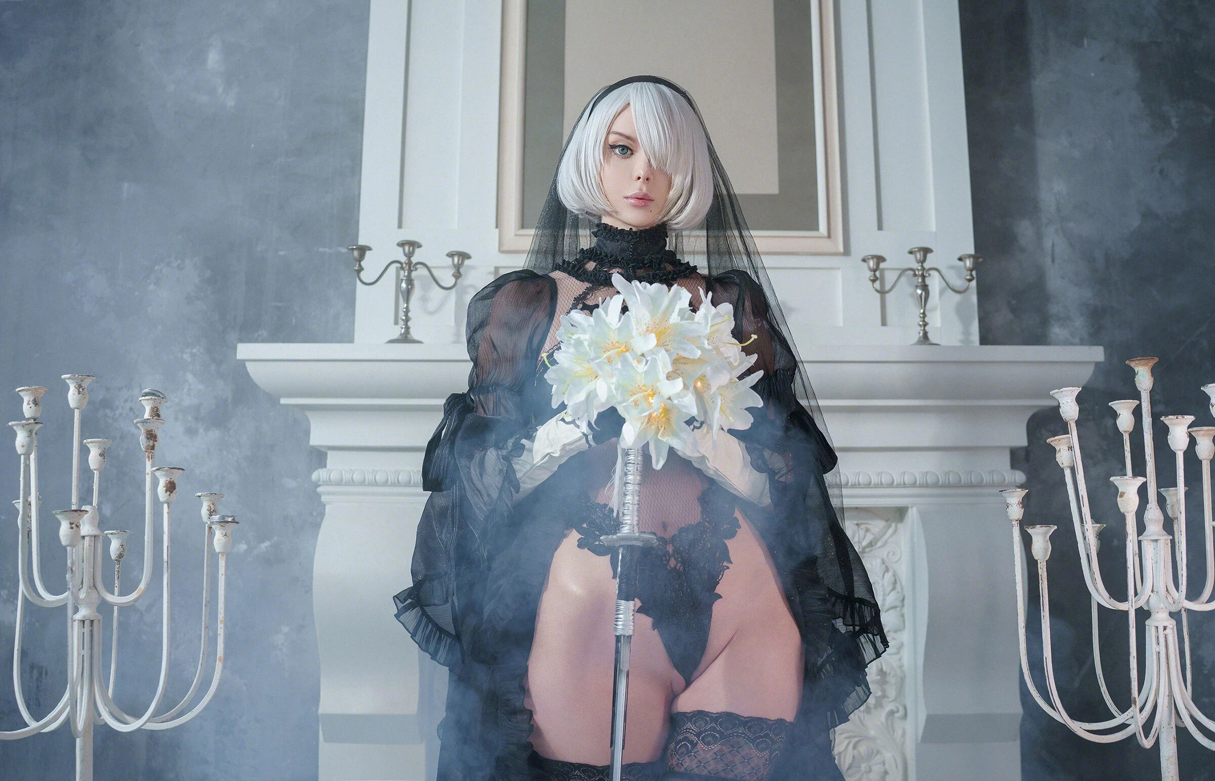 Vinnegal - 2B Black Bride II Set [45P]