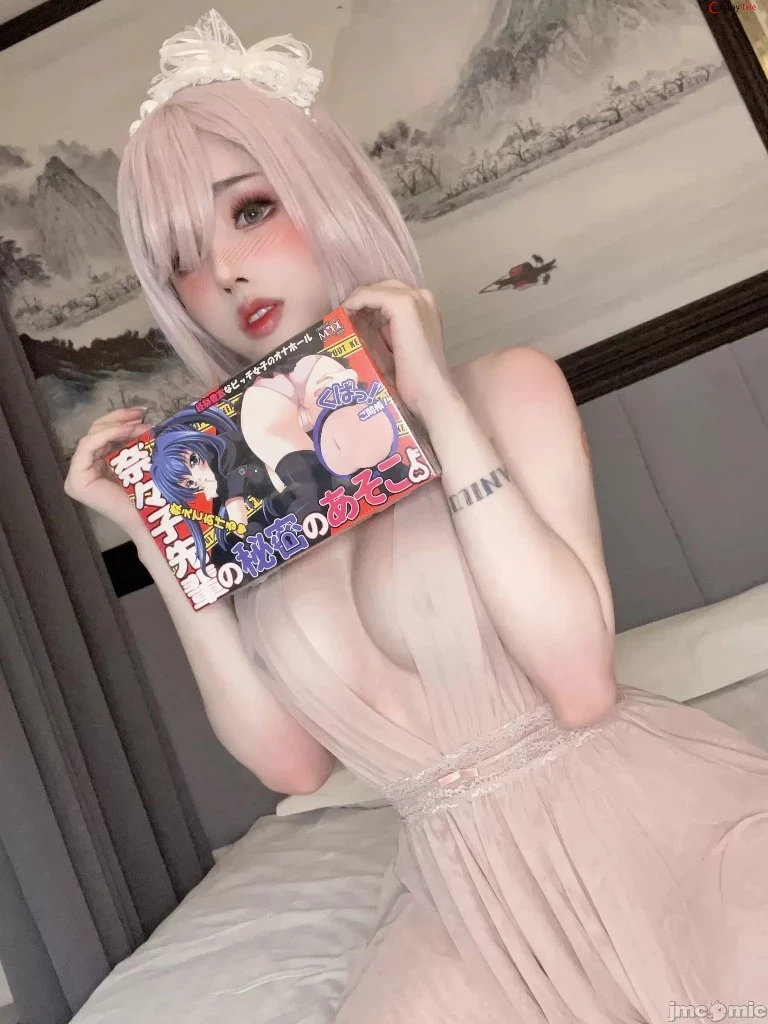 钛合金TiTi cosplay Mashu Kyrielight – FateGrand Order [36P]