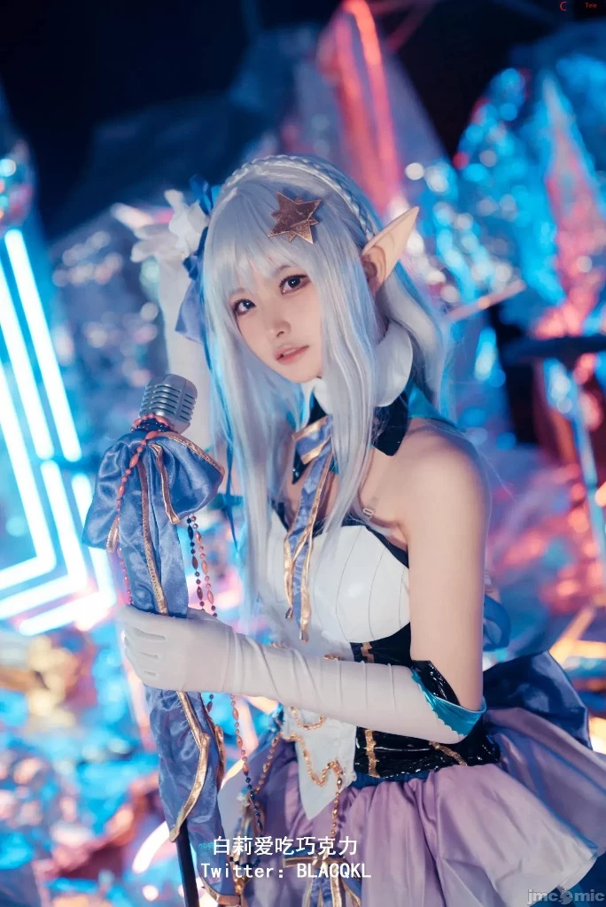 Blacqkl [白莉爱巧克力] cosplay Emilia – ReZero [62P]