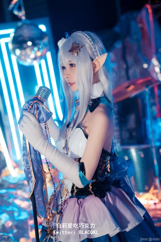 Blacqkl [白莉爱巧克力] cosplay Emilia – ReZero [62P]