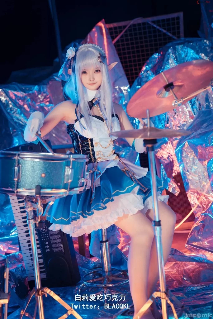 Blacqkl [白莉爱巧克力] cosplay Emilia – ReZero [62P]