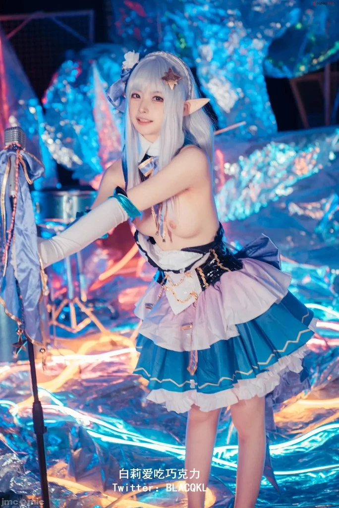 Blacqkl [白莉爱巧克力] cosplay Emilia – ReZero [62P]