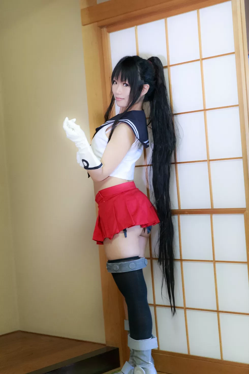 [Cosplay精选]COS正片《Kekkon Kakko Kari》图集阳光美女蕾丝内裤诱惑写真253P