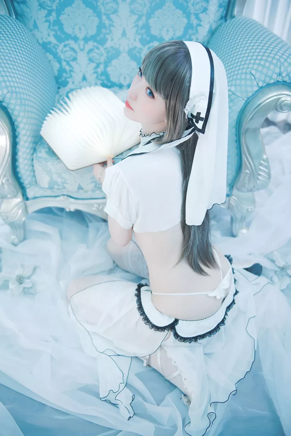 [Cosplay精选]大胸萌妹妖少you1篝之雾枝系列秀完美身材迷人写真44P