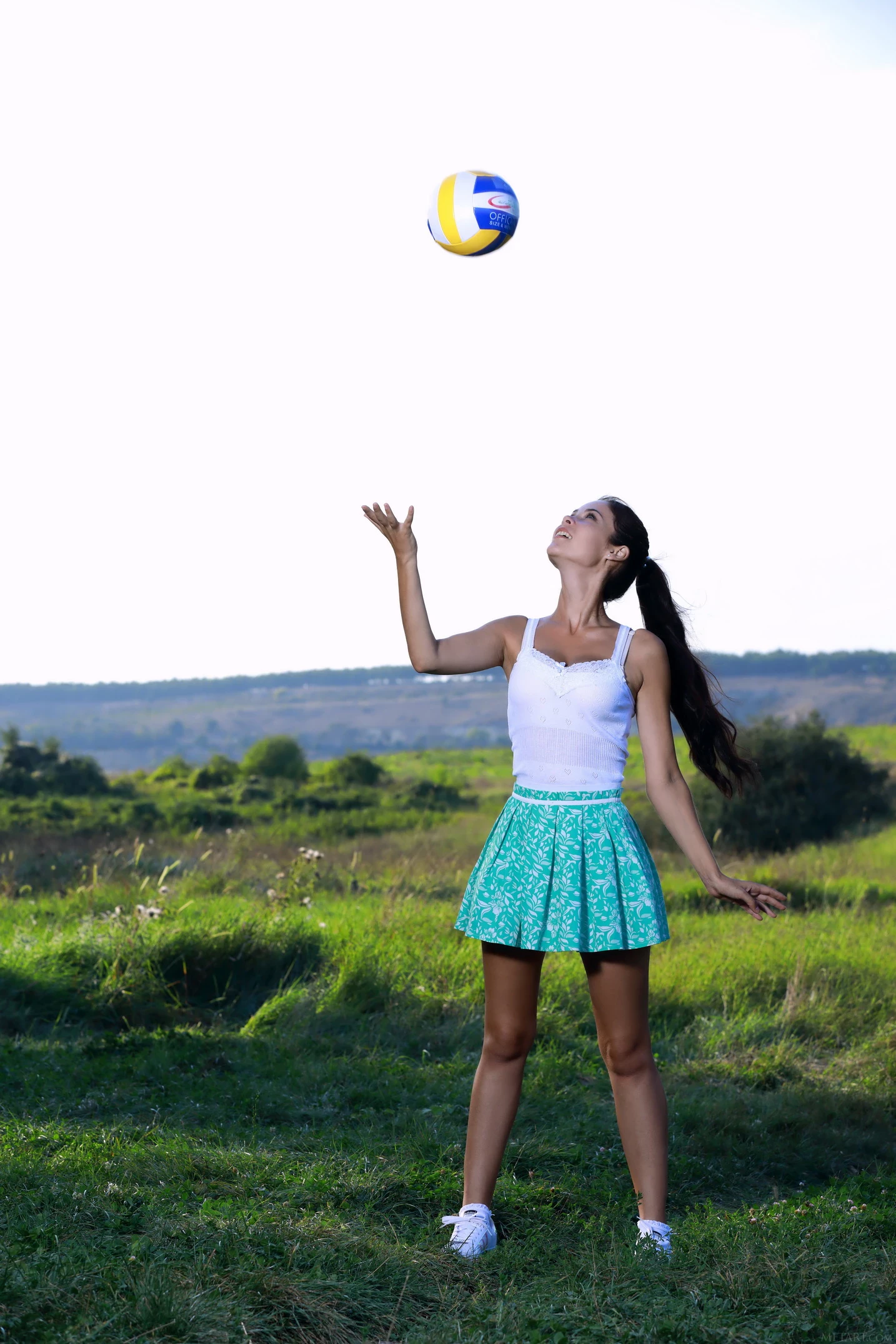 Martina Mink Volley With Me [120P]