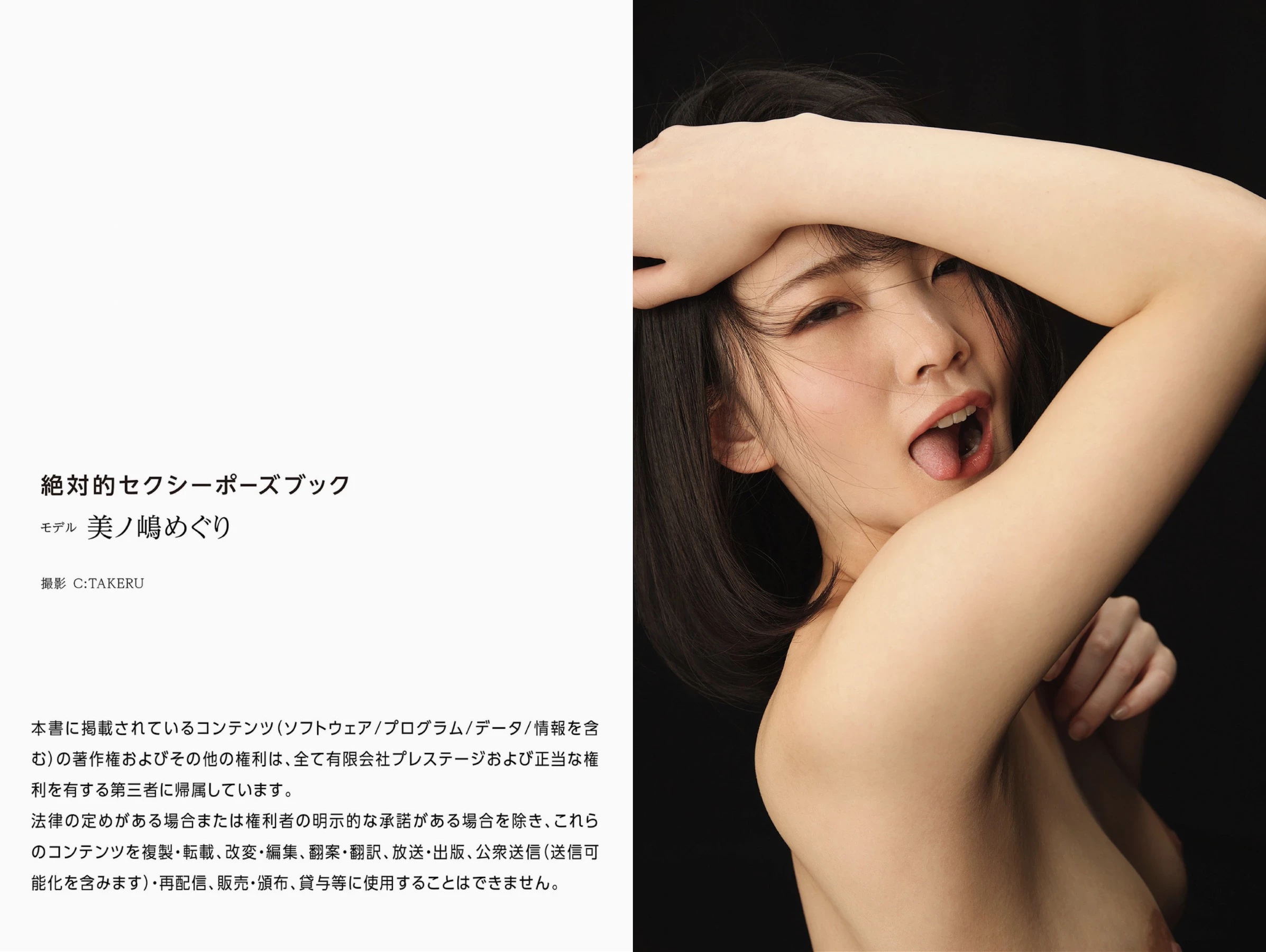 美之嶋惠理Meguri Minoshima [美ノ嶋めぐり][Photobook] 絶対的セクシーポーズブック [56P]