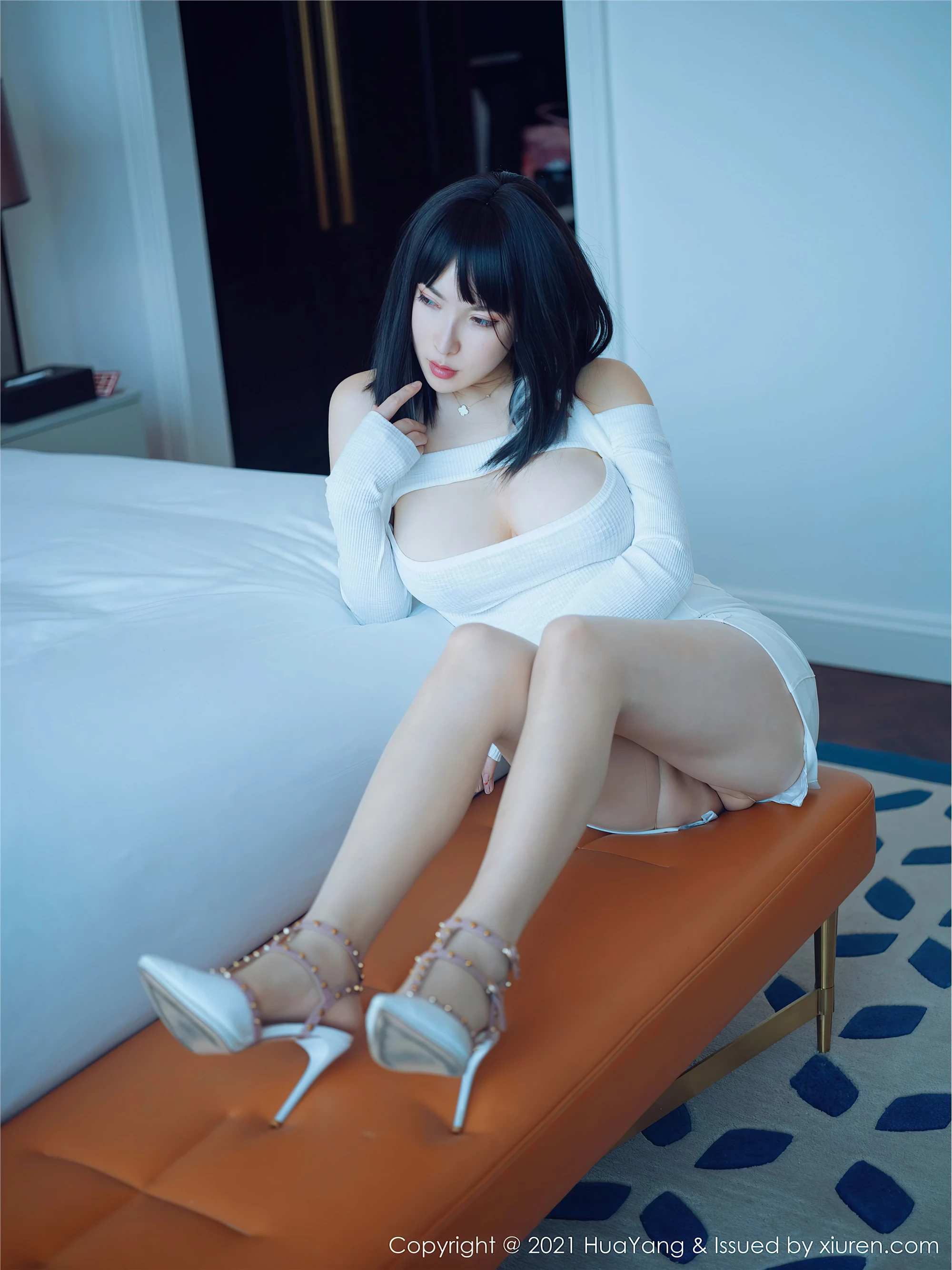 [HuaYang花漾]2021.03.04 Vol.371 乔漫妮mina 完整版无水印写真[53P]