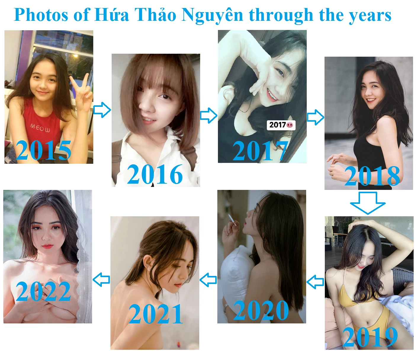 Hứa Thảo Nguyên 越南美女太暴露