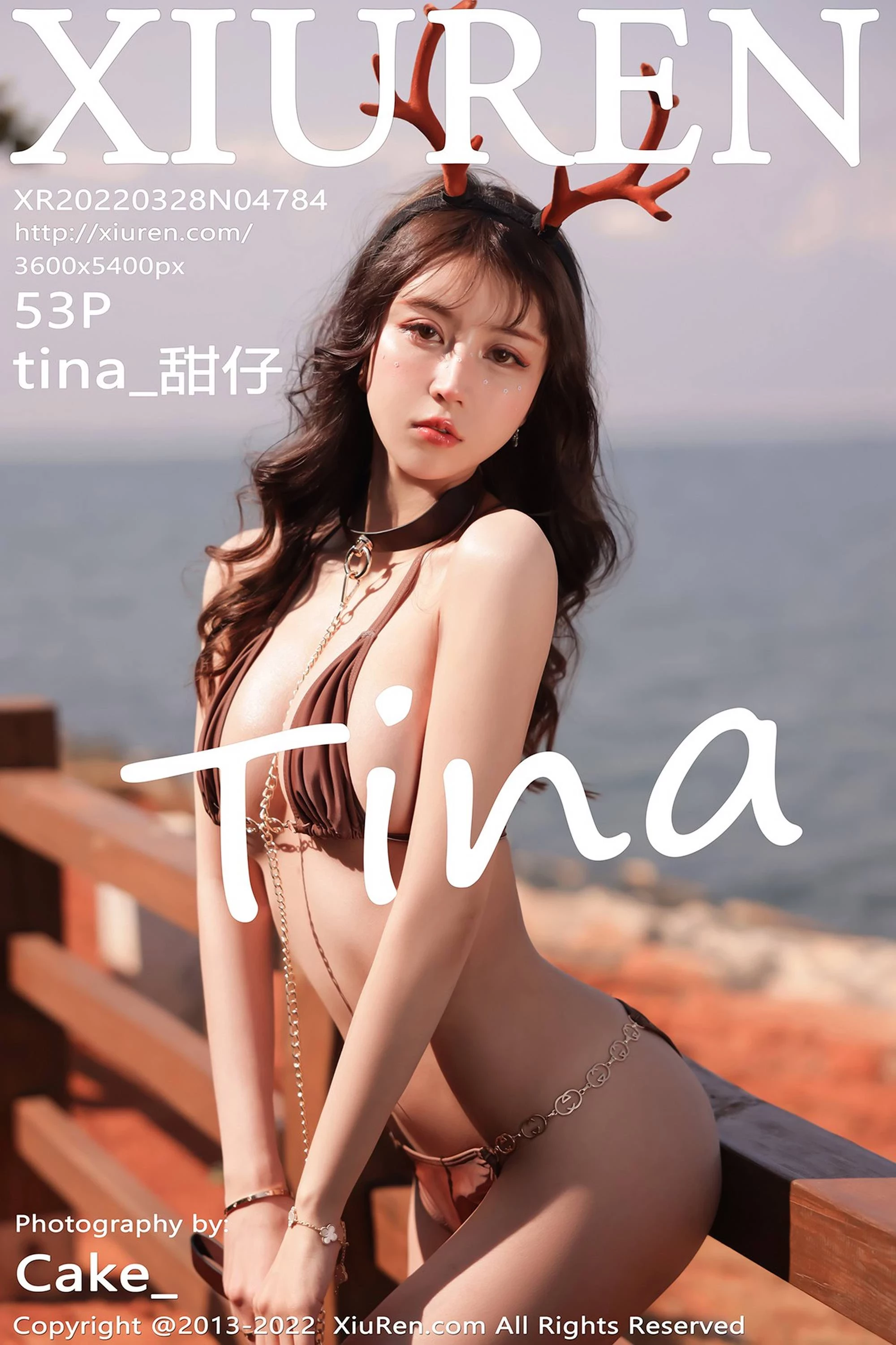 [Xiuren秀人系列]2022.03.28 No.4784 tina_甜仔 完整版无水印写真[54P]