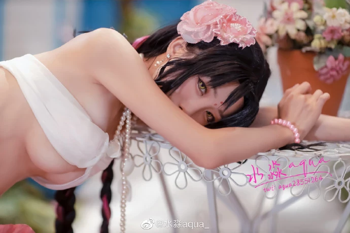 FGO殺生院祈荒性感泳裝Cosplay[CN：水淼aqua] [9P]