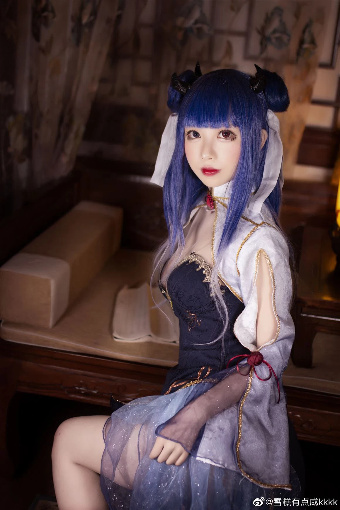 《碧藍航線》伊吹旗袍美腿Cosplay[CN：雪糕有點鹹kkkk] [9P]