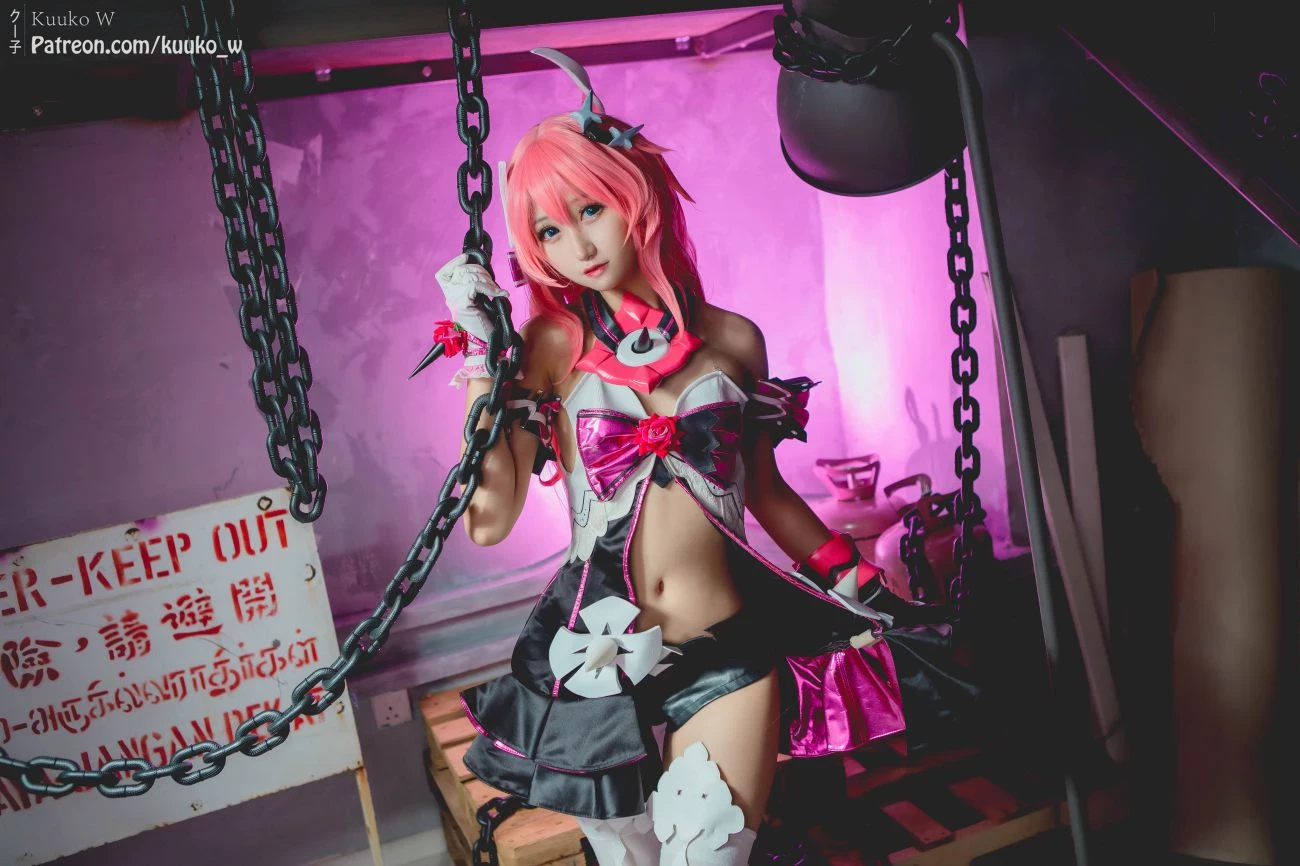 Cosplay KuukoW Kuuko クー子 Rosalia Honkai Impact