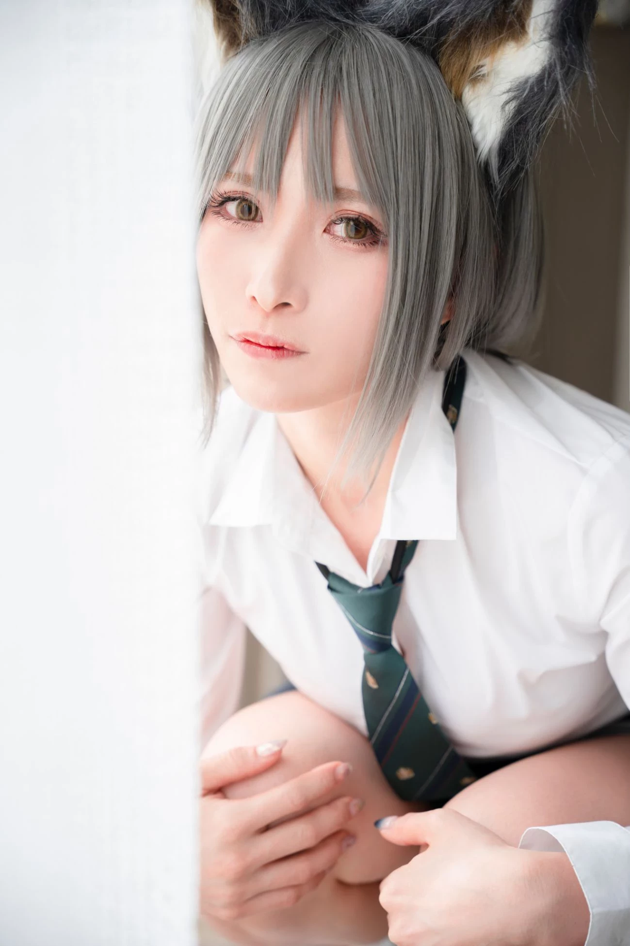 Cosplay C98 girlfriend end JILL オオカミちゃんって呼んでもイイよ 01gakkou