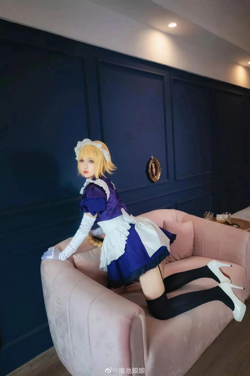 FGO貞德女僕裝Cosplay[CN：維池娘娘] [8P]