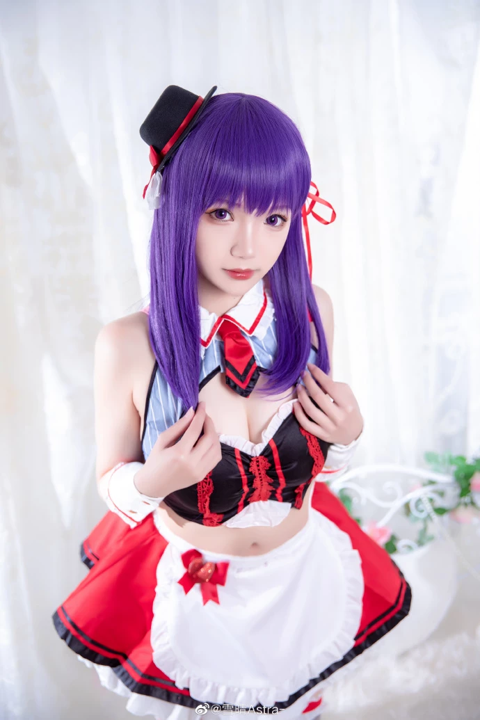 《Fate EXTRA》間桐櫻性感女僕Cosplay[CN：雪晴Astra] [9P]