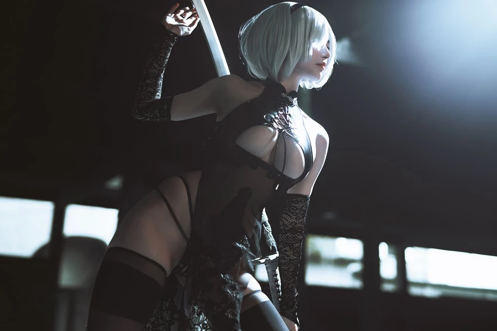 [QIU] 2B Cheongsam Doujin [NieR_ Automata]