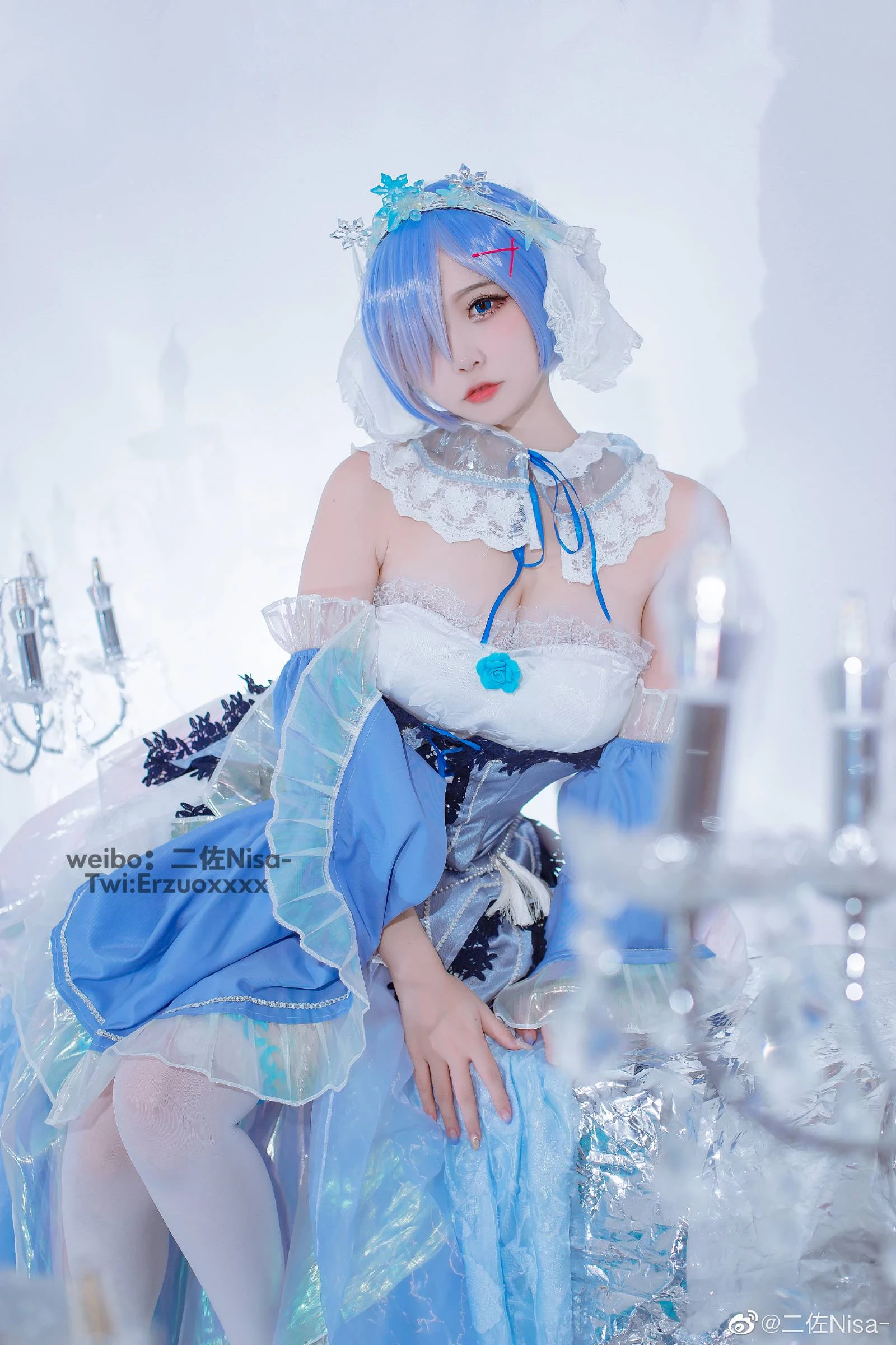 《Re：從零開始的異世界生活》蕾姆Cosplay[CN：二佐Nisa] [9P]