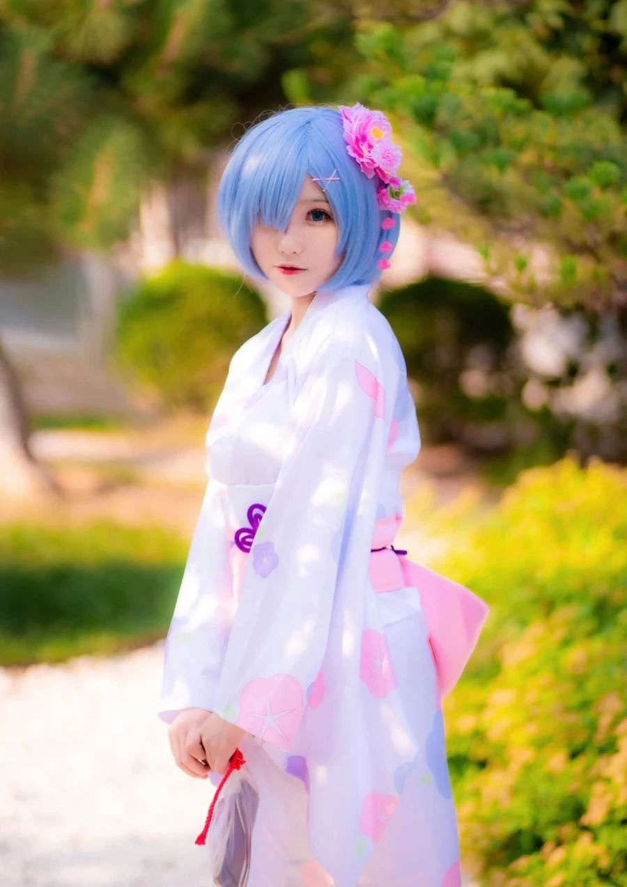 《Re：從零開始的異世界生活》蕾姆Cosplay[CN：二助子sama] [9P]