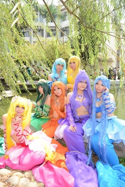 Random mermaid cosplays