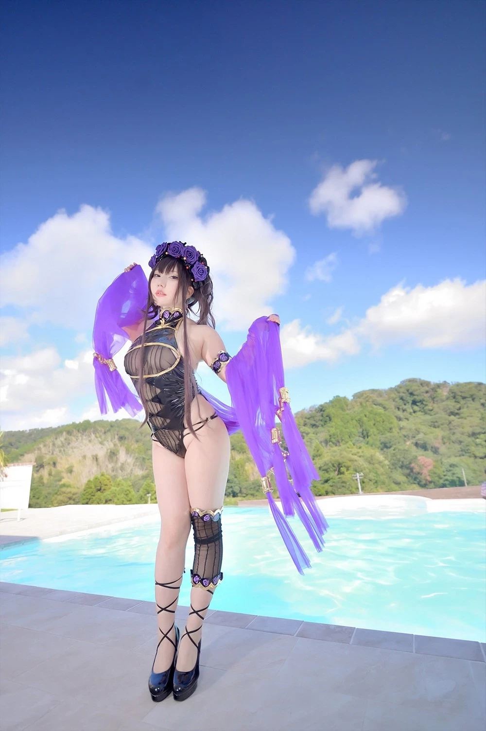 Shooting Star s [Saku] Memories of summer Murasaki Shikibu FGO [Cosplay]