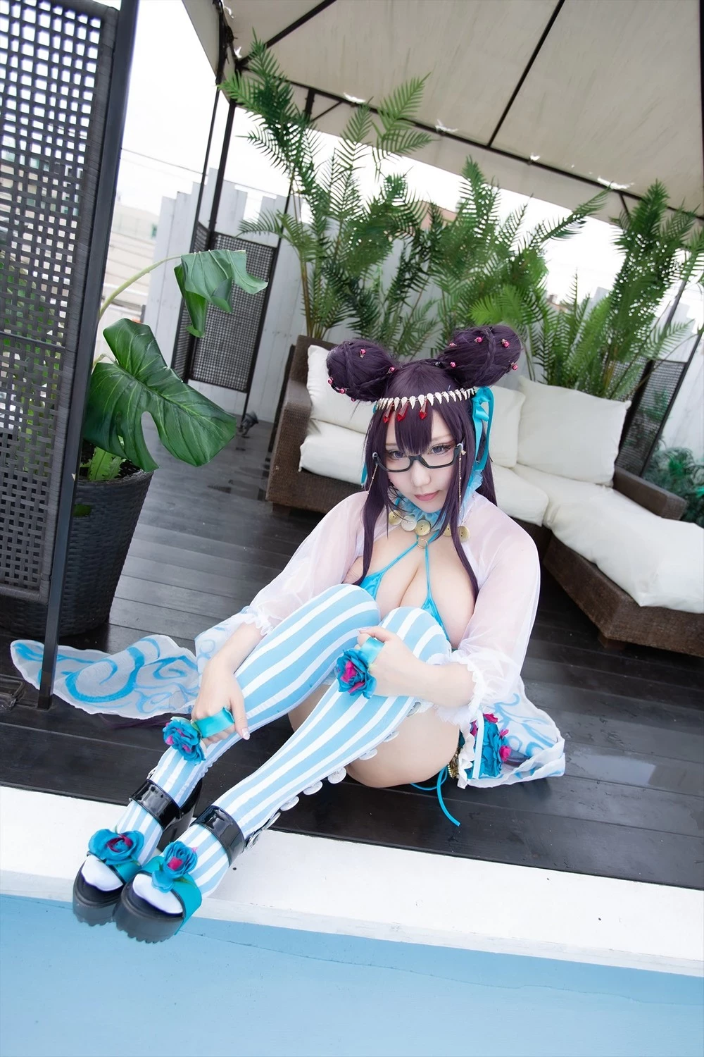 Shooting Star s [Saku] Memories of summer Murasaki Shikibu FGO [Cosplay]