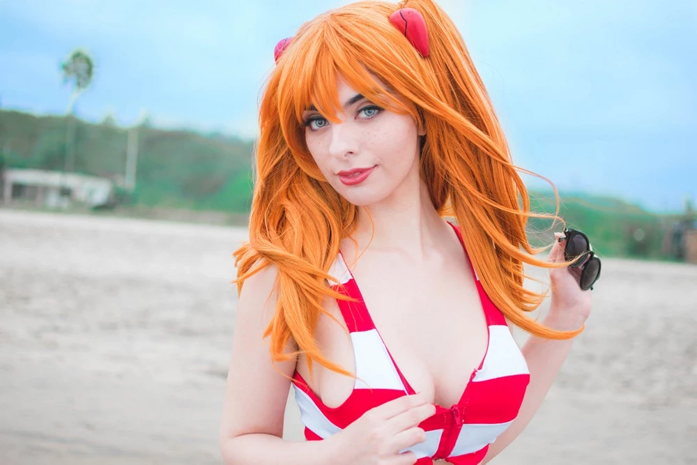 Valentina Kryp - Asuka Langley Soryu Bikini