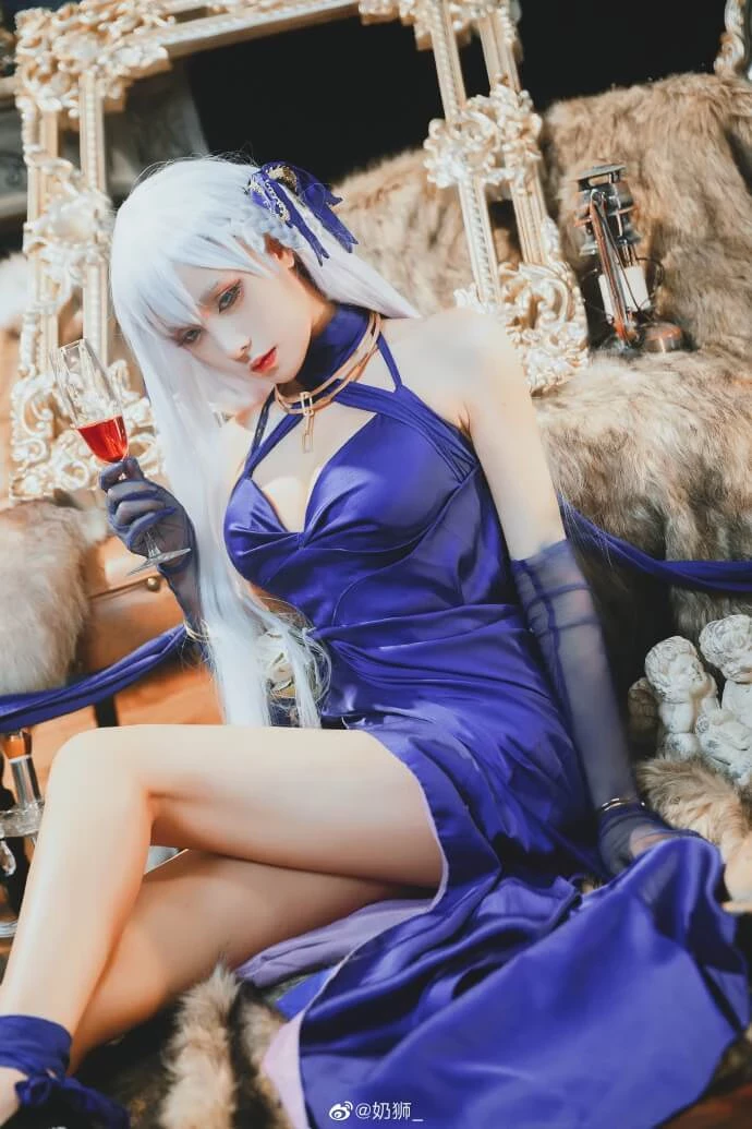 《碧藍航線》貝爾法斯特性感Cosplay[CN：奶獅] [9P]