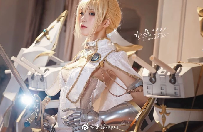 《碧藍航線》聖女貞德Cosplay[CN：水淼] [12P]