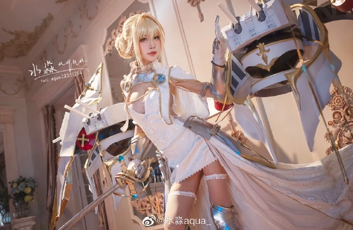 《碧藍航線》聖女貞德Cosplay[CN：水淼] [12P]