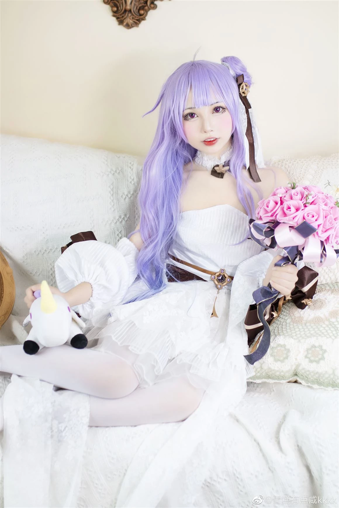 《碧藍航線》獨角獸可愛Cosplay[CN：雪糕有點鹹kkkk] [11P]