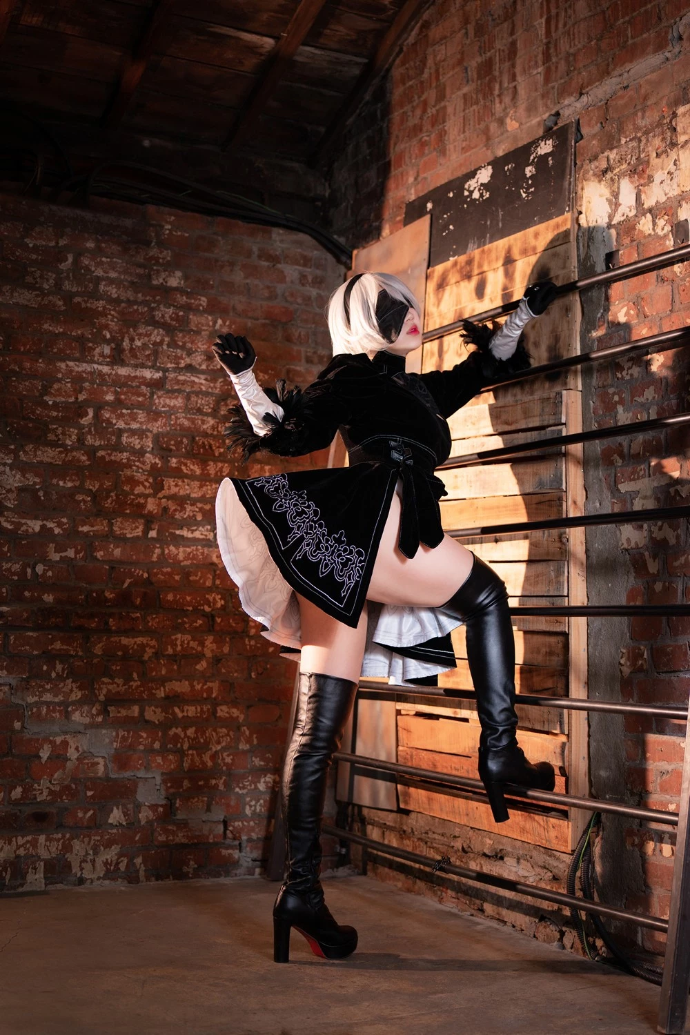 [creamsoda [Baegle]] Nier 2B Cosplay [NieR_ Automata]