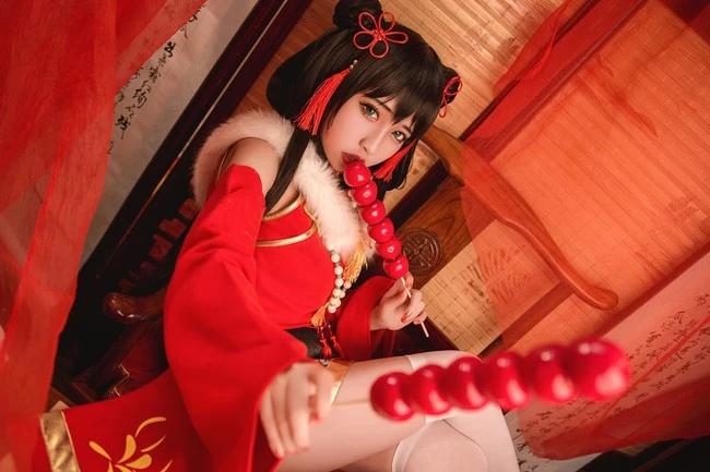 《王者榮耀》孫尚香Cosplay美圖[CN：貓田聖奈奈] [10P]